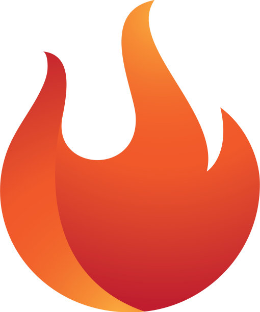 火焰logo模板图片下载