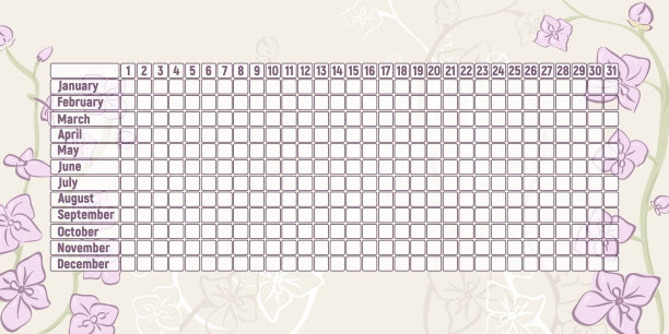 月经期日历图片下载