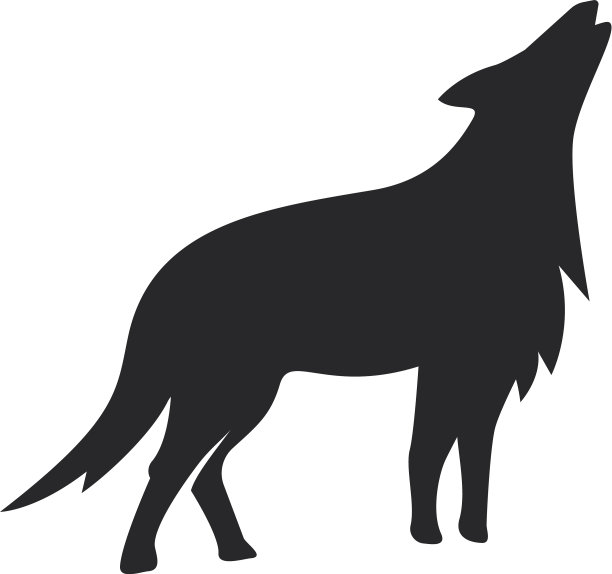 狼的标志图片下载