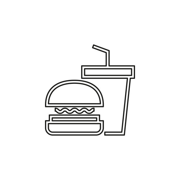 垃圾食品图标-快餐图标-汉堡图片下载