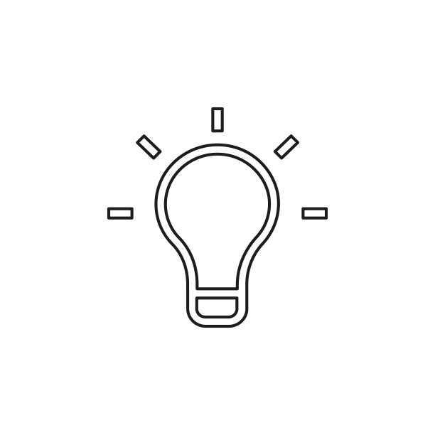灯泡图标创意图片下载