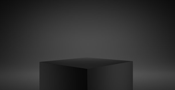 空的黑色产品展台，平台或讲台图片下载