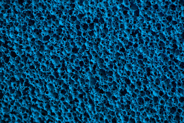 蓝色海绵纹理图案背景图片下载