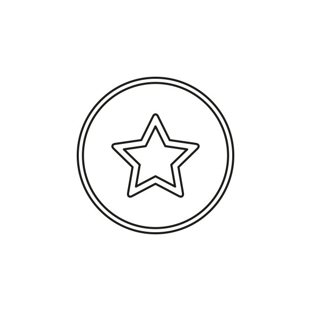 收藏星形图标图片下载