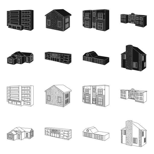 门面及房屋标志图片下载