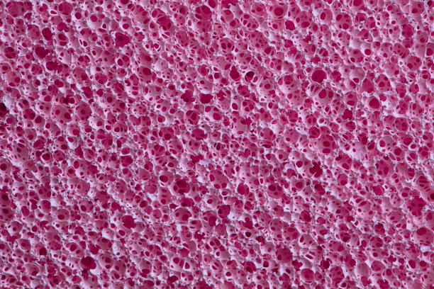 粉红色海绵纹理图案背景图片下载