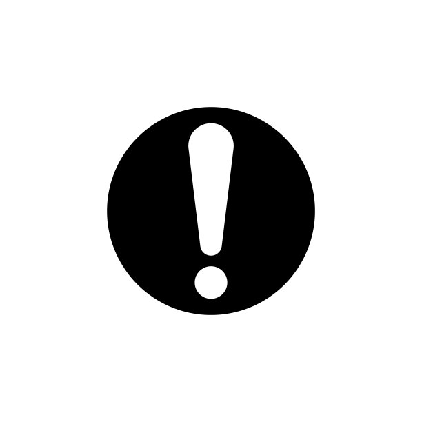 感叹号图标。适用于警示标志、通知。行图标风格。简单的设计可编辑。设计模板向量图片下载