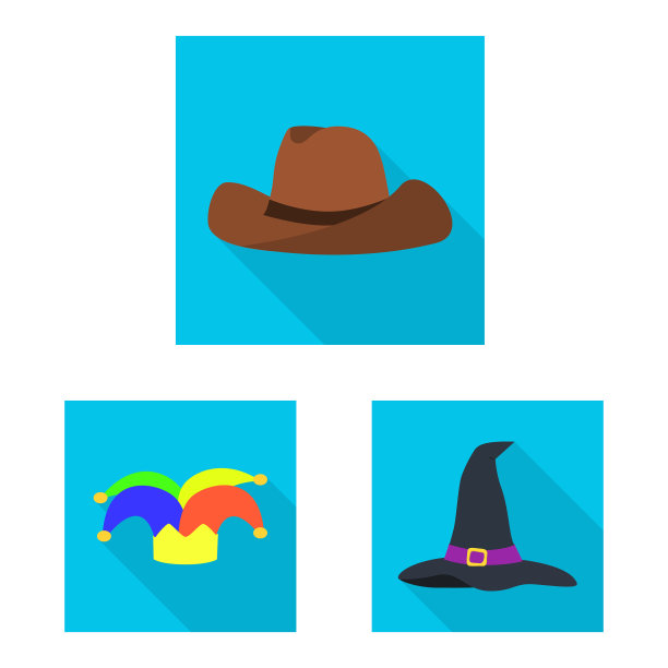 孤立的对象时尚和专业图标图片下载