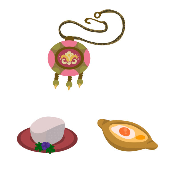 设计高加索和传统标志图片下载