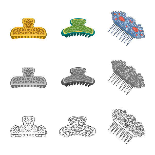 设计美丽和时尚的图标图片下载