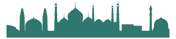 东方建筑剪影：伊斯兰城市历史街景图片下载