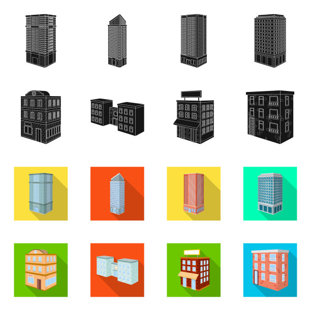 设计建筑及建筑标志图片下载