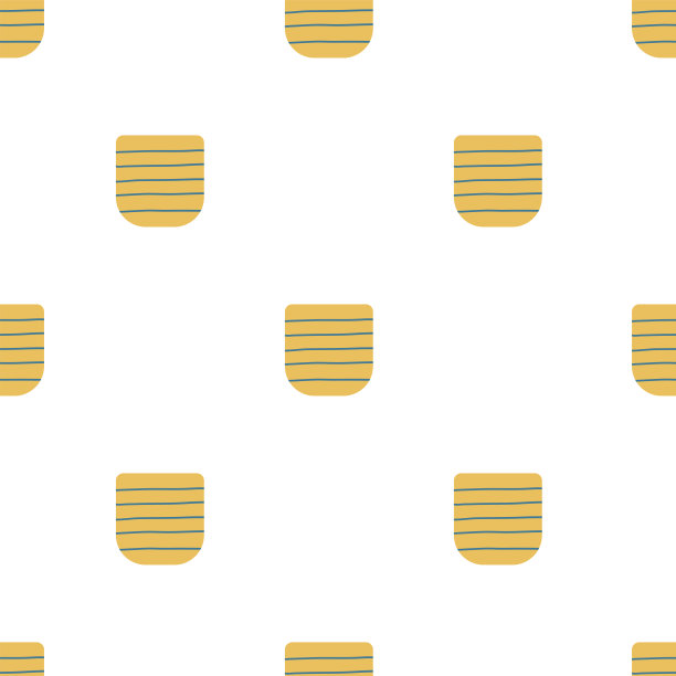 矢量平面手绘无缝图案图片下载