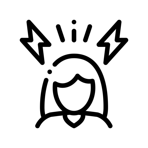 妊娠标志标志头痛症状图片下载