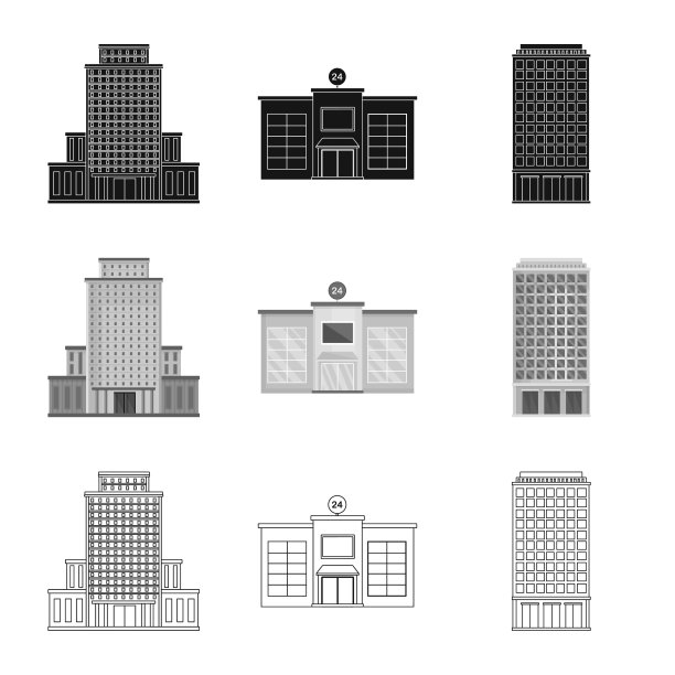 市政和中心图标图片下载