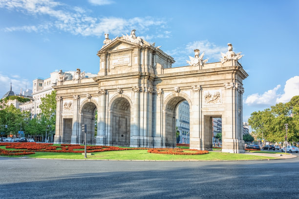 建筑在马德里图片下载