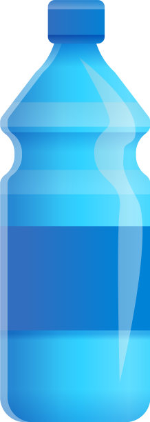 水瓶图标卡通风格图片下载