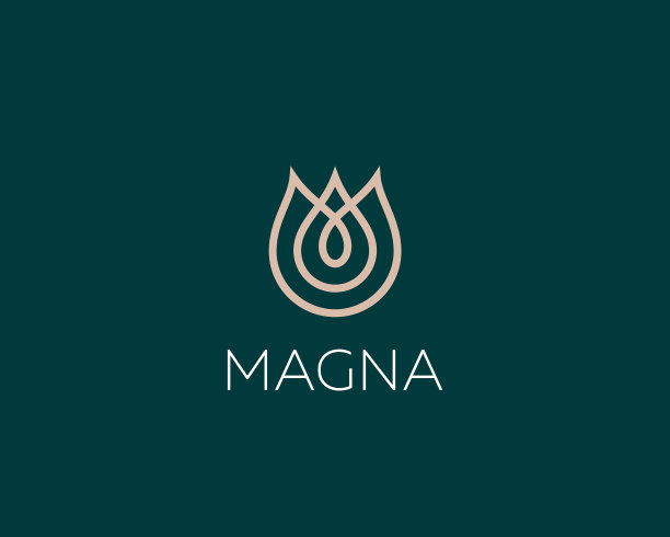 直线花水滴图标标志溢价叶图片下载