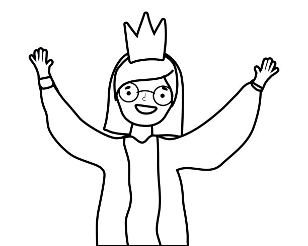 孤立的化身女性设计图片下载