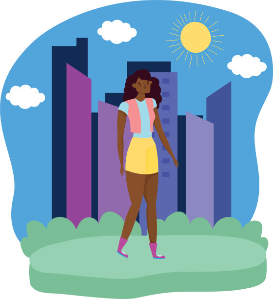 孤立的化身女性设计图片下载