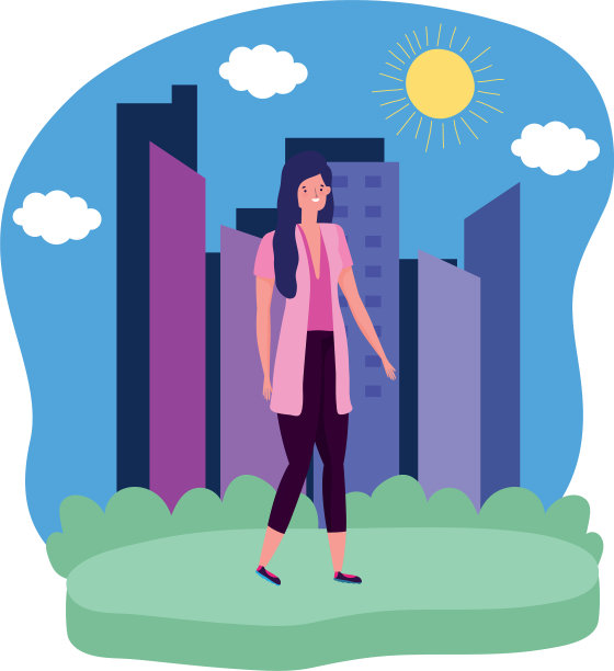 孤立的化身女性设计图片下载