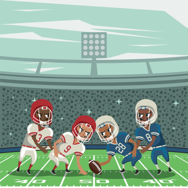 足球运动锦标赛卡通图片下载