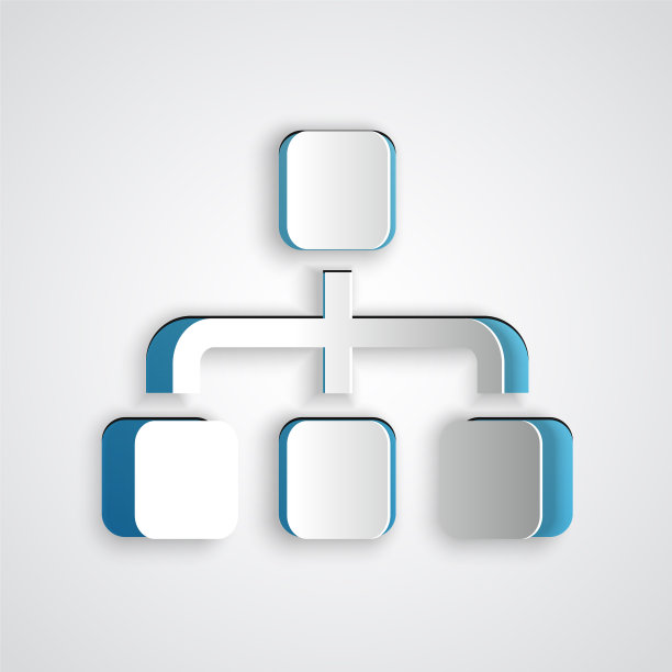 剪纸业务层次组织结构图图片下载