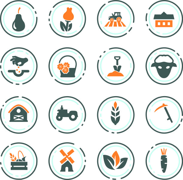 农业图标设置图片下载