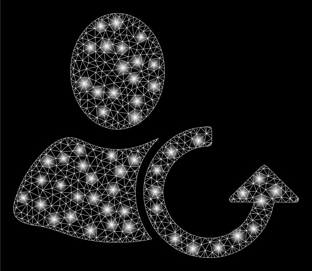 有光斑的网框恢复用户图片下载