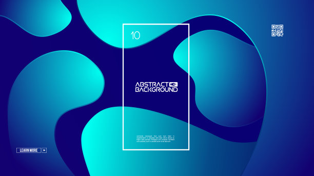 灯光背景的现代网站设计。业务模板向量。摘要网络横幅。抽象的背景颜色。平面设计几何形状。蓝色的渐变。时髦的现代几何抽象图片下载