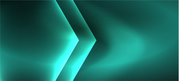 闪亮的六边形霓虹灯模板未来数字图片下载