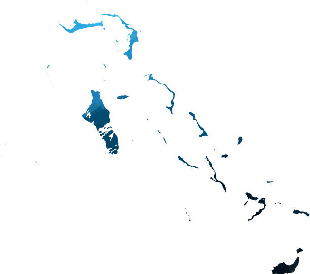 地图蓝色几何皱折三角形低聚图片下载