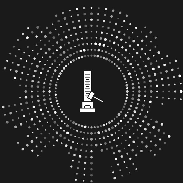 白色高前锋吸引与大锤图标图片下载