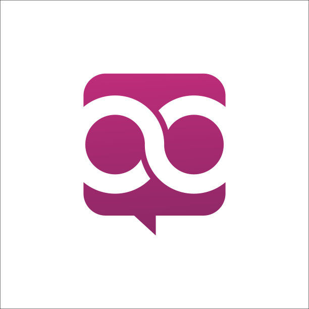 彩色对话气球泡泡语音Logo图标图片下载