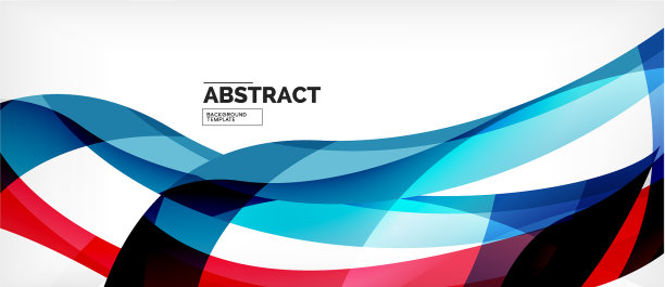 线性波浪网模板图片下载