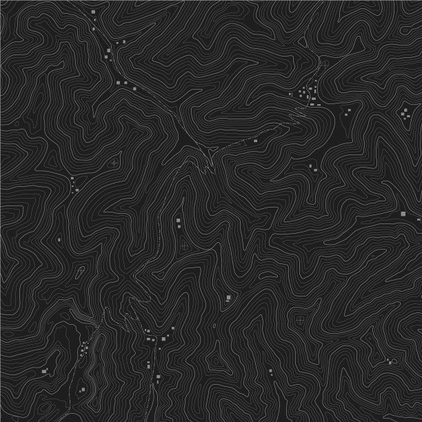 地形图无缝图案背景图片下载