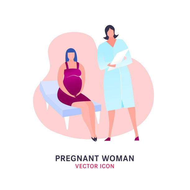 孕妇形象图片下载