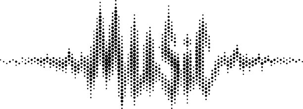 声波形成文字音乐图片下载