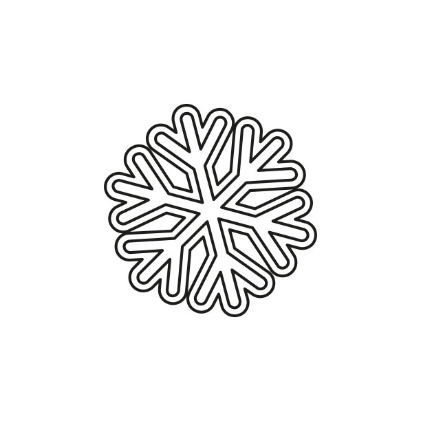 雪花象征着圣诞节和冬天的主题图片下载