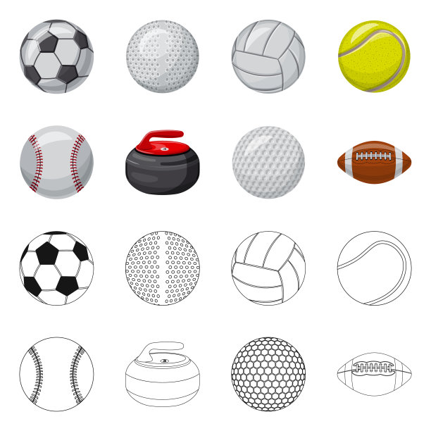 运动及球类标志图片下载