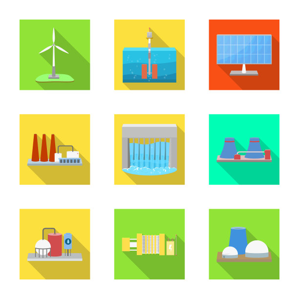 设计源和环境符号图片下载