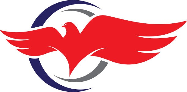 鹰翼标志模板图片下载