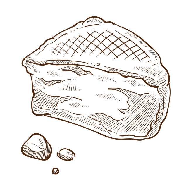 乳制品羊乳酪三角片图片下载