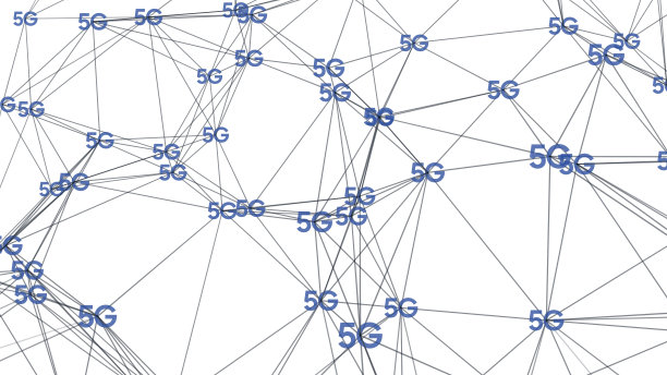 5 g丛抽象。技术概念图片下载