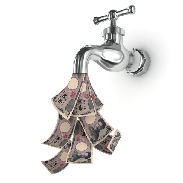 日元贬值的龙头图片下载