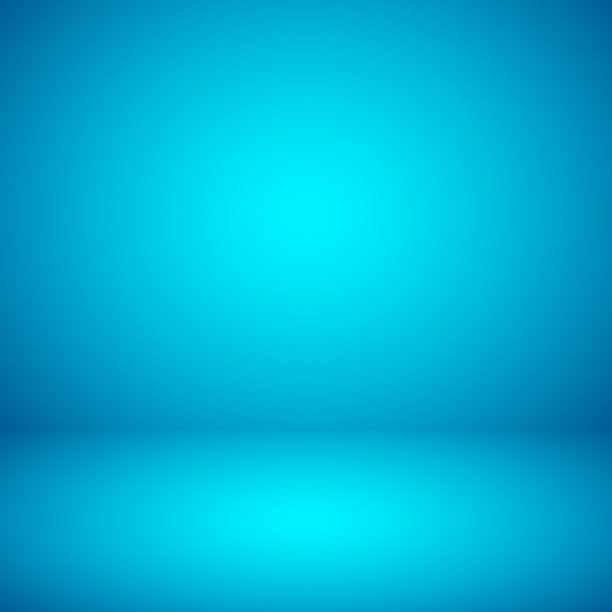 带聚光灯效果的空蓝色工作室抽象背景。产品展示背景。图片下载