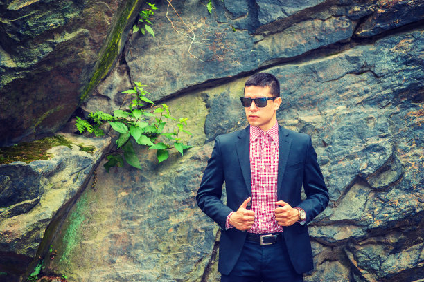 纽约年轻人的肖像图片下载