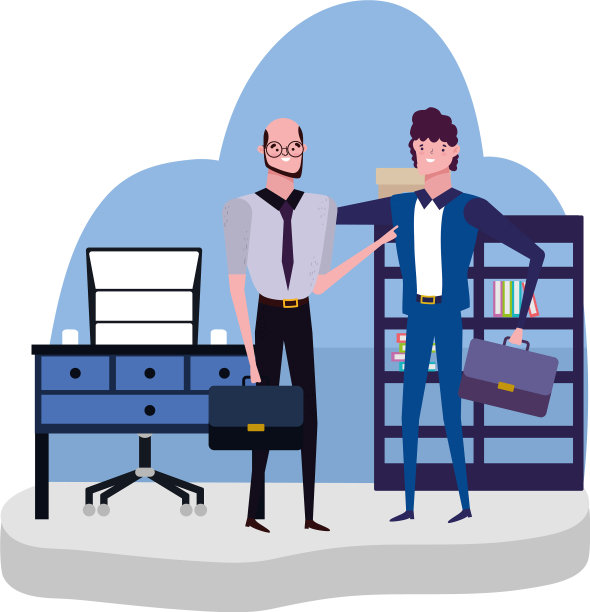 商人头像卡通设计图片下载