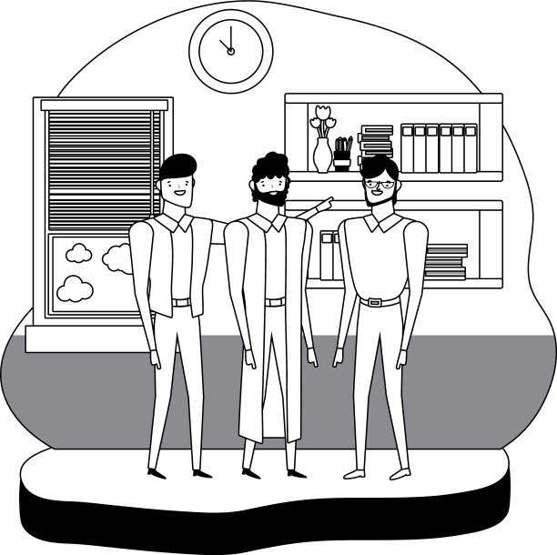 商人头像卡通设计图片下载