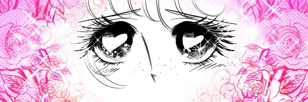 70年代少女漫画插图，美丽的王子向可爱的金发公主求婚，背景是玫瑰。图片下载